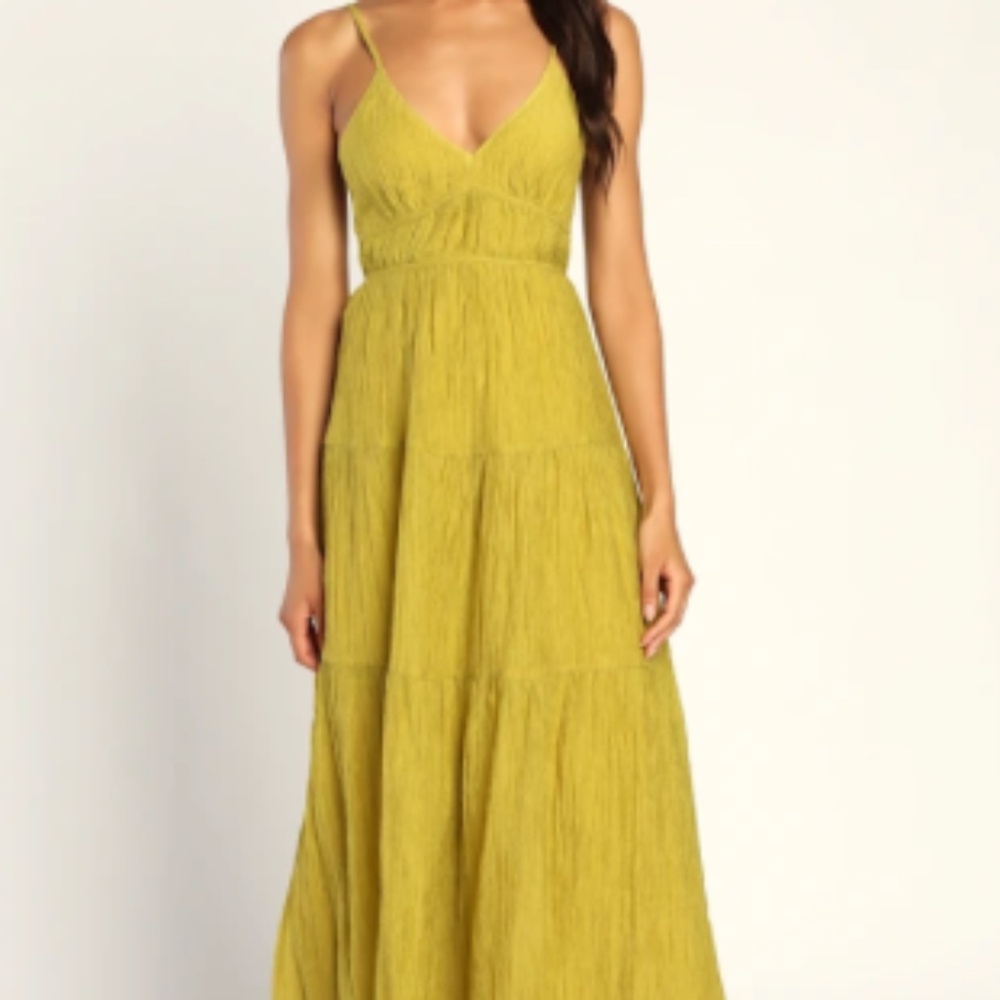 Lulus Tiered Maxi